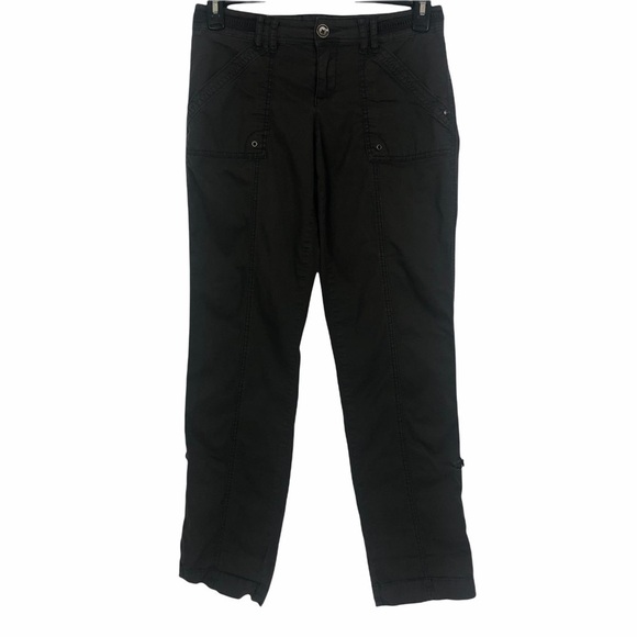 Maurices Pants - MAURICES Junior Women’s Pants Sz 5/6 Gray Convert to Capri Pockets Stretch